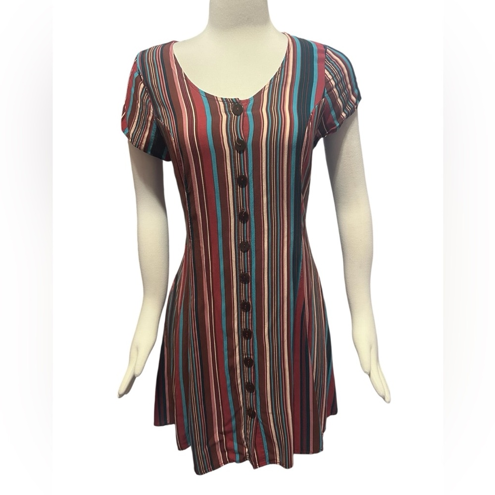 BOG collective brand Striped Multicolor Women's dress